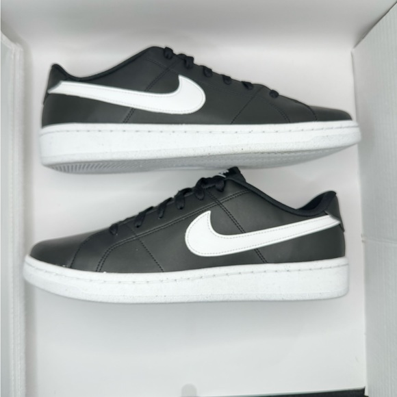 Men's Size 10.5 - Nike Court Royale 2 Next Nature Low Black White DH3160-001 - Picture 8 of 9